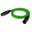 Photo of Canare Star Quad Mic Cable XLRM-XLRF - 15ft Green