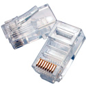 Photo of Eclipse Tools 702-009 8P8C RJ45 Modular Plug for Round Stranded Wire 50 Pack