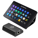 Elgato Stream Deck XL 32-Key USB 3.0 Live Streaming Control Surface & Network Dock Bundle