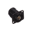 Photo of Switchcraft EHBNC2RB BNC Barrel Connector - Recessed Front - Black