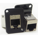 Photo of Switchcraft EHRJ45P5ES RJ45 Cat5 Feedthru Panel Mount Connector (Shielded)