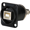 Photo of Switchcraft EHUSBBABX USB-B to USB-A Feedthru - Black