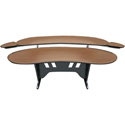 Photo of Mid-Atlantic 84 Inch Desk with Overbridge (Pepperstone)