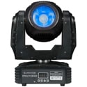 Eliminator Lighting Stealth Beam 60W RGBW Moving Head Light Fixture with Continuous Pan Movement
