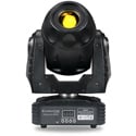 Eliminator Lighting Stealth Spot 60W White LED Moving Head Light Fixture w/ Motorized Focus - 5 Rotating GOBOs Patterns