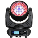 Eliminator Lighting STR100 Stryker Wash 228W Moving Head Wash Fixture with Motorized Zoom - 19x 12W RGBW LEDs