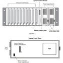 Ensemble Designs 3RUFRM 3RU Avenue Intersection Frame for up to 10 Avenue Modules