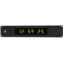 Photo of ESE ES-166UE 6-digit 1 Inch Amber LED Time Code Reader In Desk Mount Enclosure / Option P