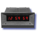Photo of 12 Hour 7/16 High Red Digit Real Time Clock BLACK