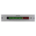 ESE ES-215 Horizontal Audio Level Indicator & Rack Mount In-Line VU Meter w/ 14 LEDs