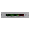 Photo of ESE ES-215 Horizontal Audio Level Indicator & Rack Mount In-Line VU Meter w/ 14 LEDs