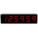 ESE ES-943U Universal Time Code Reader - 6-digit - 4 inch Red LED Display  w/ Option CW - Ceiling/Wall Mount Bracket