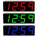 Photo of ESE ES-971CWPOE 7.0 Inch 4-Digit Serial Timecode - 29 Inch Wall Mount Red LED with Power over Ethernet