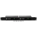 ESE ES-104E/ES-104E/P2 Two ES-104E NTP Time Server Side by Side in a 19-Inch Rack Mount