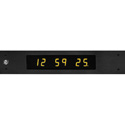 ESE ES-166UE 6-digit 1 Inch Amber LED Time Code Reader In Desk Mount Enclosure with Wall Option