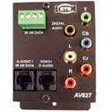 ETS AV-827 HDTV Over CAT5 Balun with Data and IR with Stereo Audio
