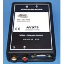 Photo of ETS AV973 VGA Video & Stereo RCA Audio Monitor End