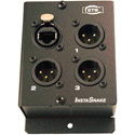 ETS PA205M InstaSnake 3-Channel XLR Male CAT5 Audio Balun