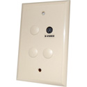 Photo of ETS PV907WPIY S-Video without Audio 4-pin Mini DIN to 110 Punch Down Wall Plate - Ivory