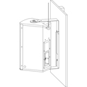 Electro-Voice EVC-UB2-BLK Two-Piece U-Bracket for 15in EVC-1152 & 12in EVC-1122 Loudspeakers - Black