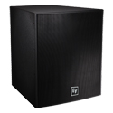 Electro-Voice EVF-1181S 18 Inch Front Loaded 400 Watt Subwoofer with 360 Degree Coverage - Black