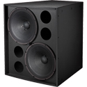 Photo of Electro-Voice EVF-2151D Dual 15 Inch Front-Loaded 1000 Watt Subwoofer - Black