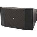 Electro-Voice EVID-S10-1DB Subwoofer 2 x10 Inch Cabinet - Black - 4-Pin Connector (Euroblock)