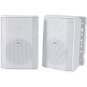 Photo of Electro-Voice EVID-S5-2XW Quick install Speaker 5 Inch Cabinet 70/100V - White - IP65 - 4-Pin Connector (Euroblock)