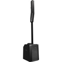 Photo of Electro-Voice EVOLVE50 1000 Watt Powered Column Speaker Array & 12 Inch Subwoofer System  w/ Carry Case & Pole -  Black