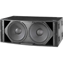 EV XSUB Dual 18-Inch 1200W Subwoofer - Ground Stack Only