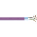 Photo of Black Box EVNSL0619A-1000 CAT6 400-MHz Solid Bulk Cable - Shielded / Plenum - Violet - 1000 Foot Spool