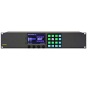 Photo of Evertz CP-2116E 2RU Full-rack Router Control Panel - 16x Programmable Touch LCD Screen & 4x Shaft Encoders for MAGNUM