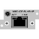 Evertz MIO-GE-RJ45-IP Single Slot SCORPION Module with RJ45 GbE Access Port - Passthrough / VLAN Tagging or Tunnelling