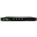 Evertz X-0401-3G-AES4 X-Series 4x1 1RU 3G / HD / SD-SDI Video Bypass Protected Router with 4 Levels of AES