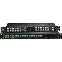 Evertz X-1202-HX-AES4-HES - X-Series 12x2 1RU 3G / HD / SD-SDI Video and Audio Bypass Protected Router with 4 Levels AES