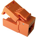 Photo of Platinum Tools EZ-SnapJack Cat6 (Orange)