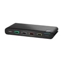 Belkin F1DN104KVM-UNN4 Universal Second Gen Secure KVM Switch - 4-Port Single Head - No CAC - 4 Computers/1 Local User
