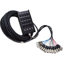 12-Channel (8x4) Fan-Box Snake with 1/4 Balanced Returns 50 Foot