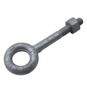 Fehr EB375X02 3/8 Inch x 2 1/2 Inch Forged Galvanized XL Thread Eyebolt with Nut