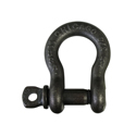 Fehr Brothers THSPA375BL 3 / 8 Load Rated Screw Pin Anchor Shackle - Black Oxide