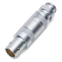 Lemo FFA.1S.302.CLAK72Z 7.2mm Split Gender 2 Pin Collet Circular Push Pull Connector with Bend Relief Nut