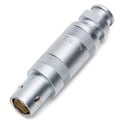 Lemo FFA.1S.303.CLAC52Z 5.2mm Split Gender 3-Pin Collet Circular Push Pull Connector with Bend Relief Nut