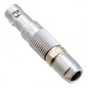 Photo of Lemo FGG.00.304.CLAD35 IP50 Circular Push Pull Straight Plug Connector - 3.5mm Collet