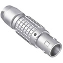 Lemo FGG.0B.309.CLAD56Z B-Series 5.6mm Straight Plug Male Cable Collet Circular Push Pull Connector