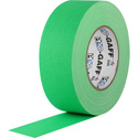 Photo of Pro Tapes 001UPCG350MFLGRN Pro Gaff Gaffers Tape FGT3-50 3 Inch x 50 Yards - Digital Key Fluorescent Green