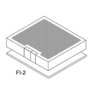 Photo of Middle Atlantic FI-2 2 Space Pick and Pluck Foam Insert for Drawers