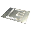 Photo of 1/4-Inch Aluminum Carpet Flange Lift-Off Door for FL-540 Floor Box