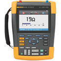 Fluke Scopemeter 2Ch 200MHZ 2.5 GS/s CAT IV Rated Color - Americas - with Li-Ion Battery