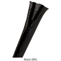 Photo of Techflex FWN2.00 2-Inch Flexo Wrap Expandable Open Weave Sleeve with Durable Hook & Loop - Black - 100-Foot