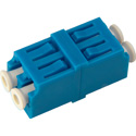 Photo of LC to LC Single Mode Duplex Fiber Optic Coupler Adapter Zirconia Sleeve - 25 Pack